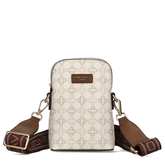 Women's Crossbody Bags - DAVID JONES CM7151 Creamy White