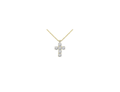 FUOCO CAPRI Illusion Cross Necklace - FC0441Y