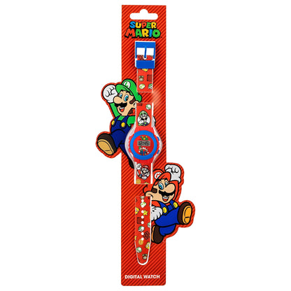 Super Mario Red Digital Watch - GSM4234