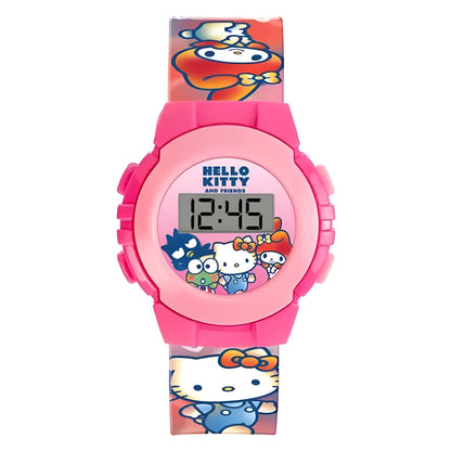 Hello Kitty Silicone Strap Digital Watch - HK50153