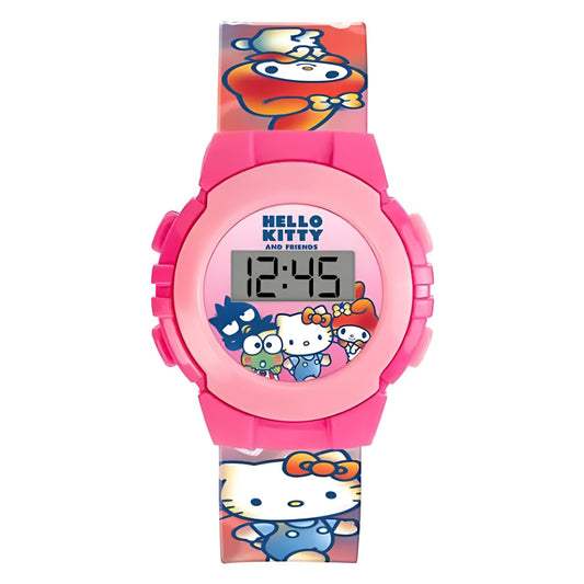 Hello Kitty Silicone Strap Digital Watch - HK50153