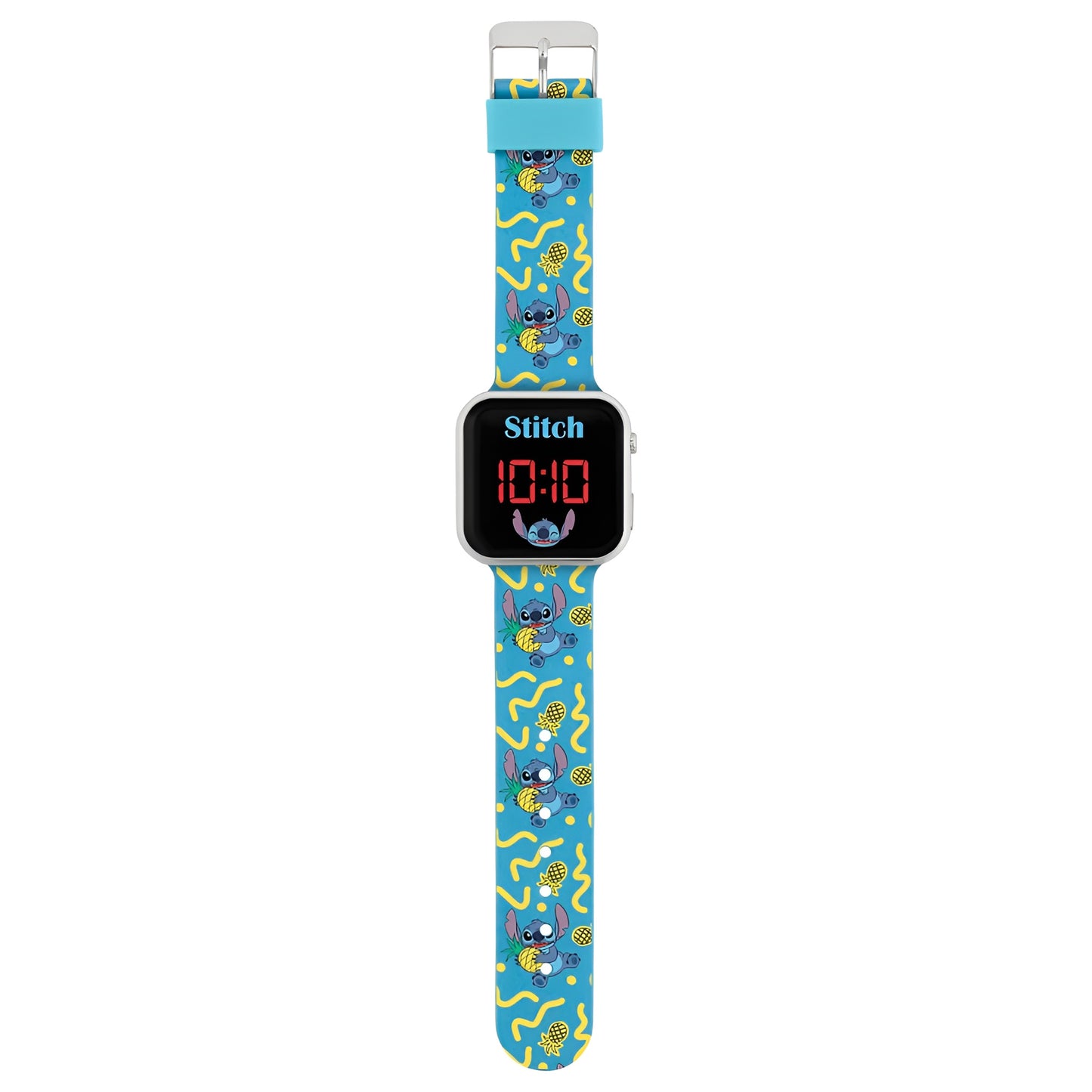 Lilo & Stitch Blue Printed Strap LED Watch - LAS4038