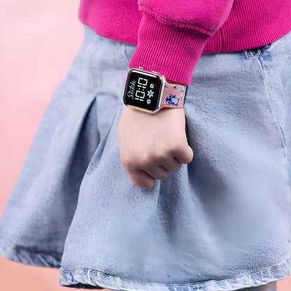 Lilo & Stitch Printed Strap LED Watch - LAS4070