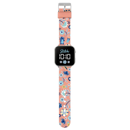 Lilo & Stitch Printed Strap LED Watch - LAS4070