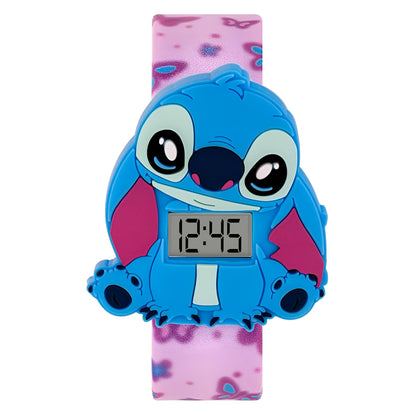 Stitch Butterfly Slap Bracelet Digital Watch - LAS4140