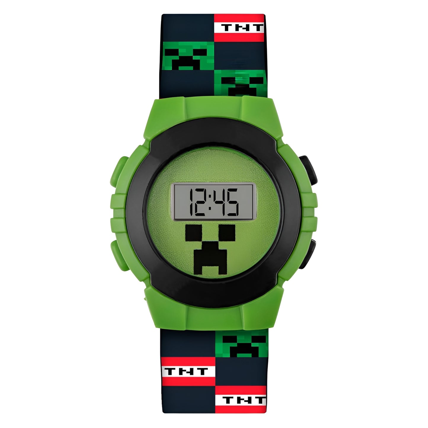 Minecraft Green Digital Watch - MIN4223