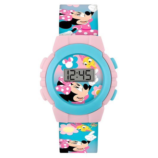 Disney Minnie Mouse Multicoloured Digital Watch - MN4443