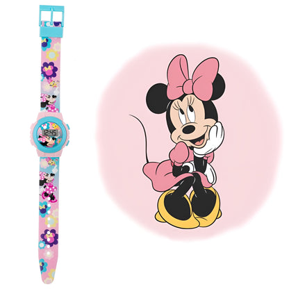 Disney Minnie Mouse Multicoloured Digital Watch - MN4443
