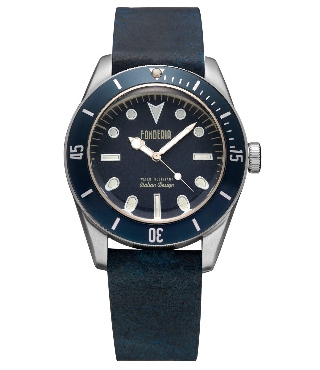 FONDERIA Sea Wolf Blue Silver - P-6A002UBB