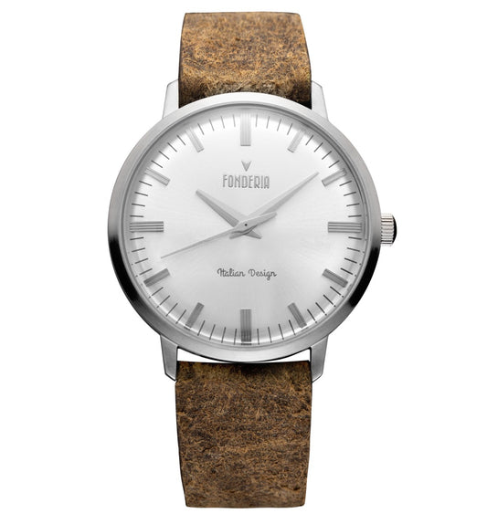 FONDERIA The Professor Silver Index Brown- P-6A003US4