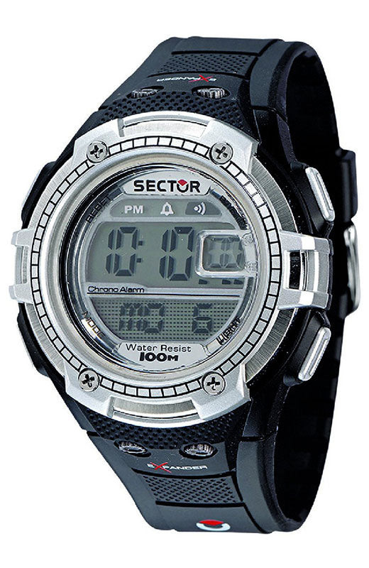 SECTOR Expander Street Black Rubber Chronograph - R3251172115