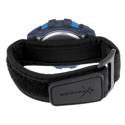 SECTOR Expander Black Fabric Strap - R3251520002