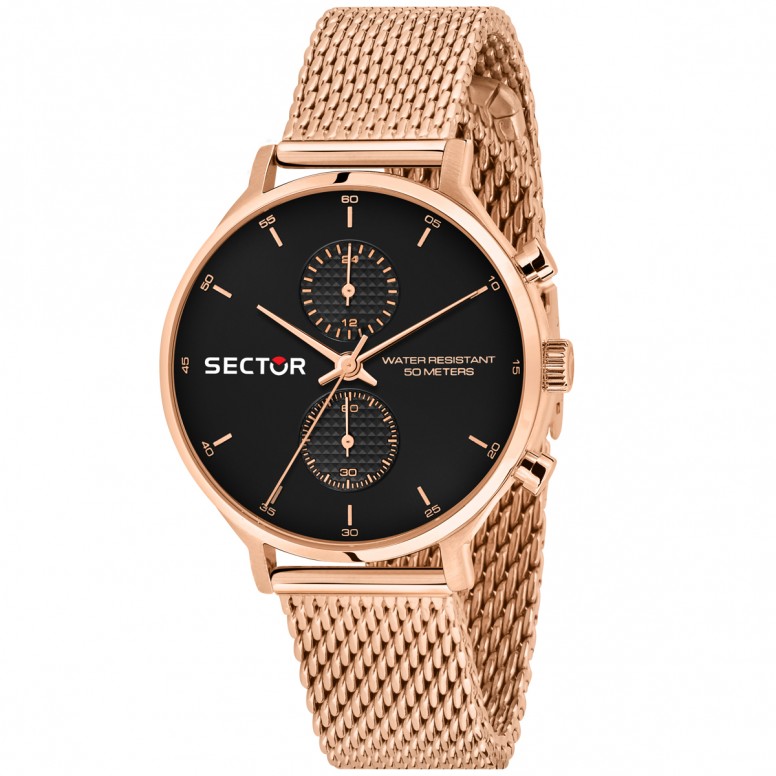 SECTOR 370 Rose Gold Stainless Steel Chronograph - R3253522002