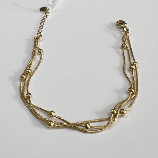 S300268 GOLD BRACELET