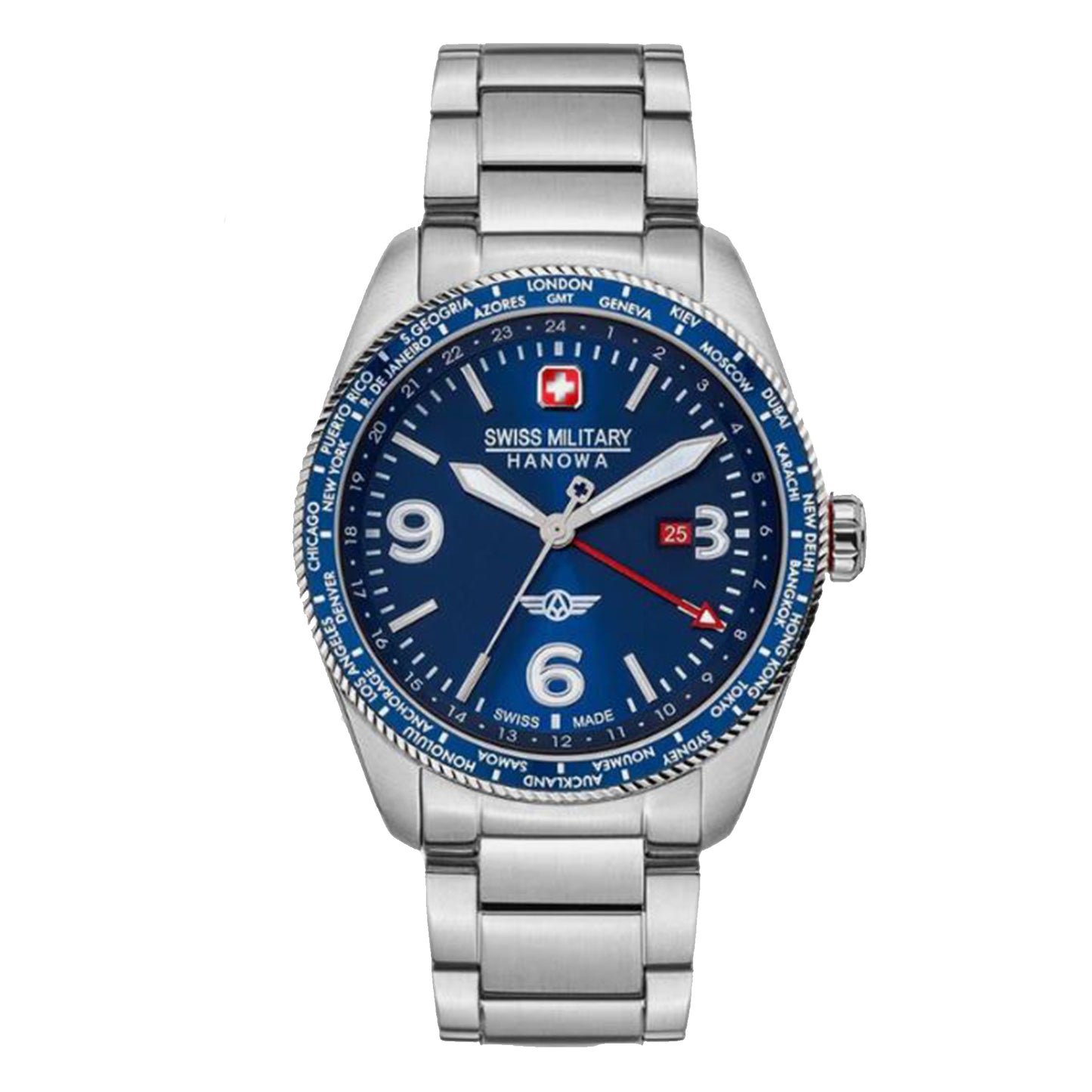 SWISS MILITARY Hanowa City Hawk GMT - SMWGH2100905