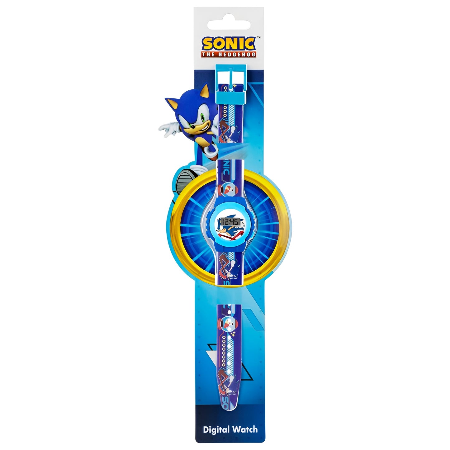 Sonic Sega The Hedgehog Blue Digital Watch - SNC4316