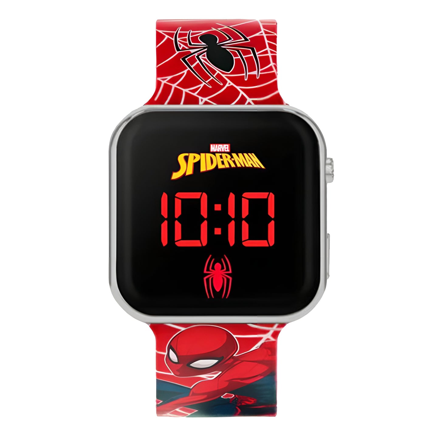 Spider-Man Printed Strap LED Watch - SPD4719