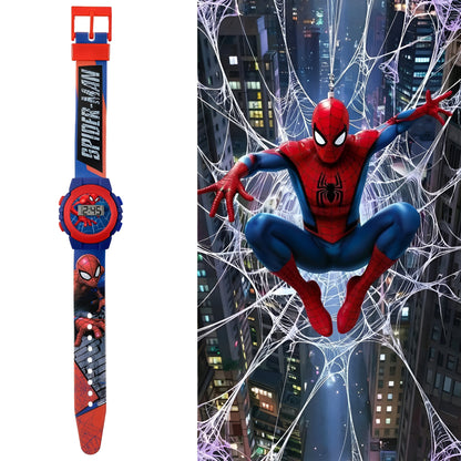 Marvel Spiderman Red and Blue Digital Watch - SDP4972