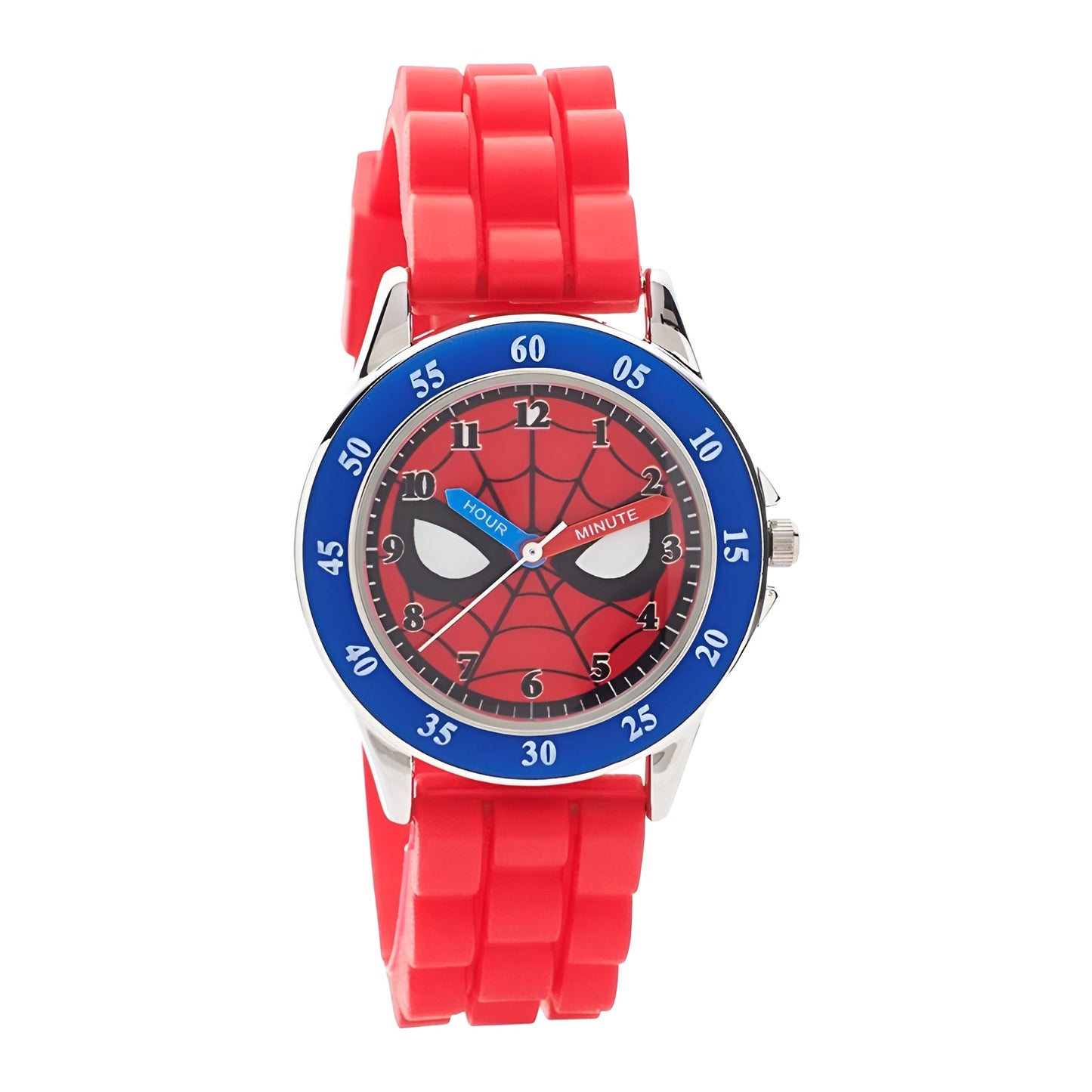 Disney Marvel Spiderman Red Silicone Strap Watch - SPD9038