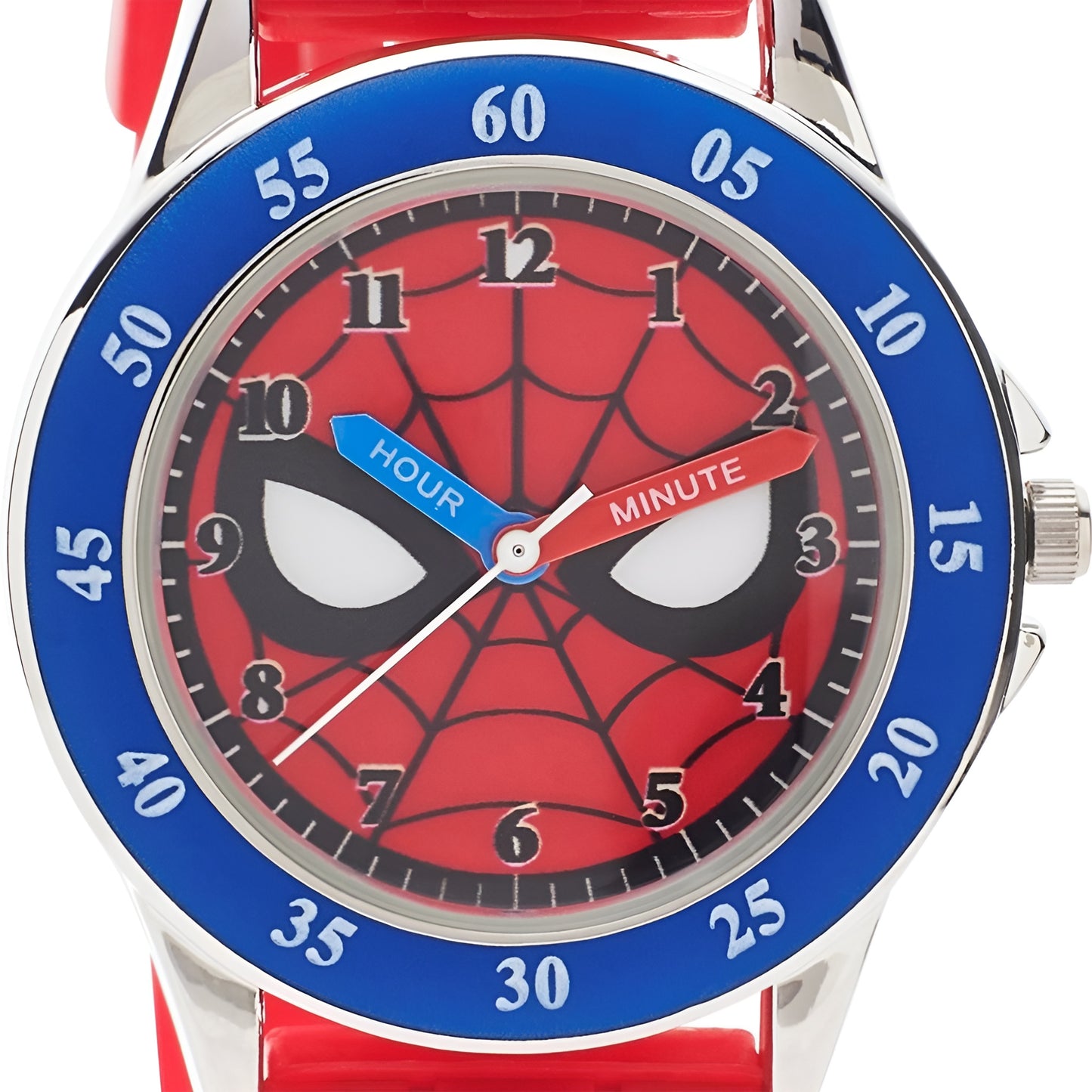 Disney Marvel Spiderman Red Silicone Strap Watch - SPD9038