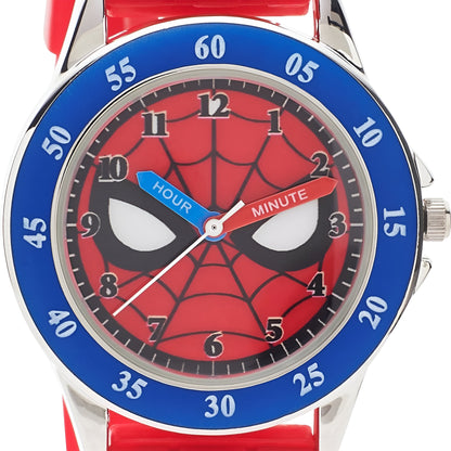 Disney Marvel Spiderman Red Silicone Strap Watch - SPD9038