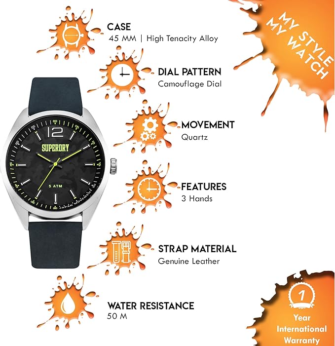 Superdry Men's Analogue Watch SYG209B