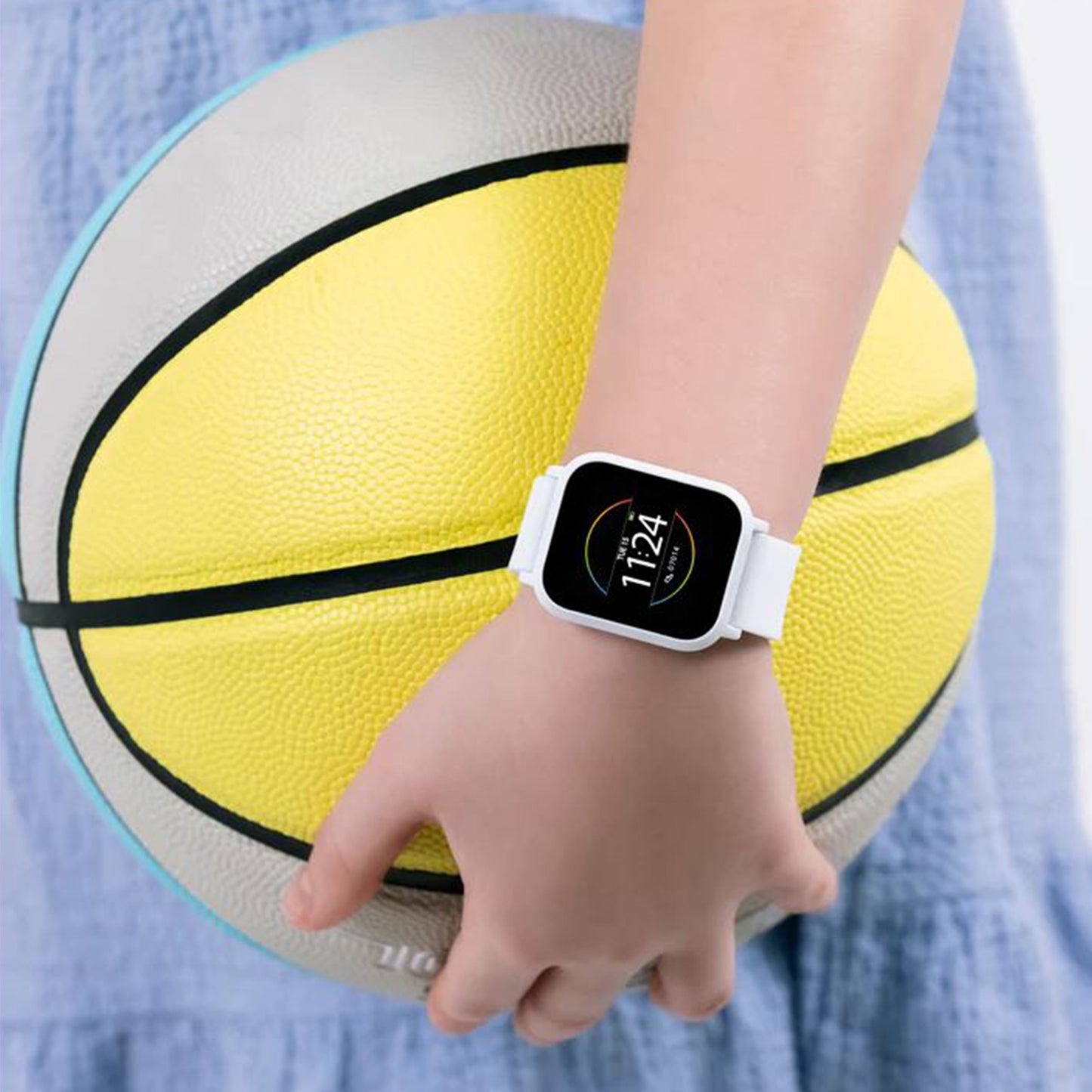 Tikkers Series 10 White Smart Watch & Earbuds - TKS10-0007 - Gift Set