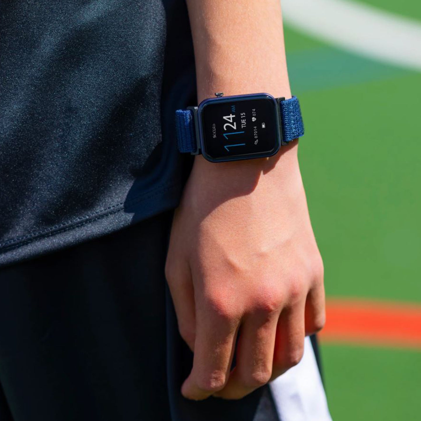 Tikkers Series 13 Navy Riptape Strap Smart Watch - TKS13-0024