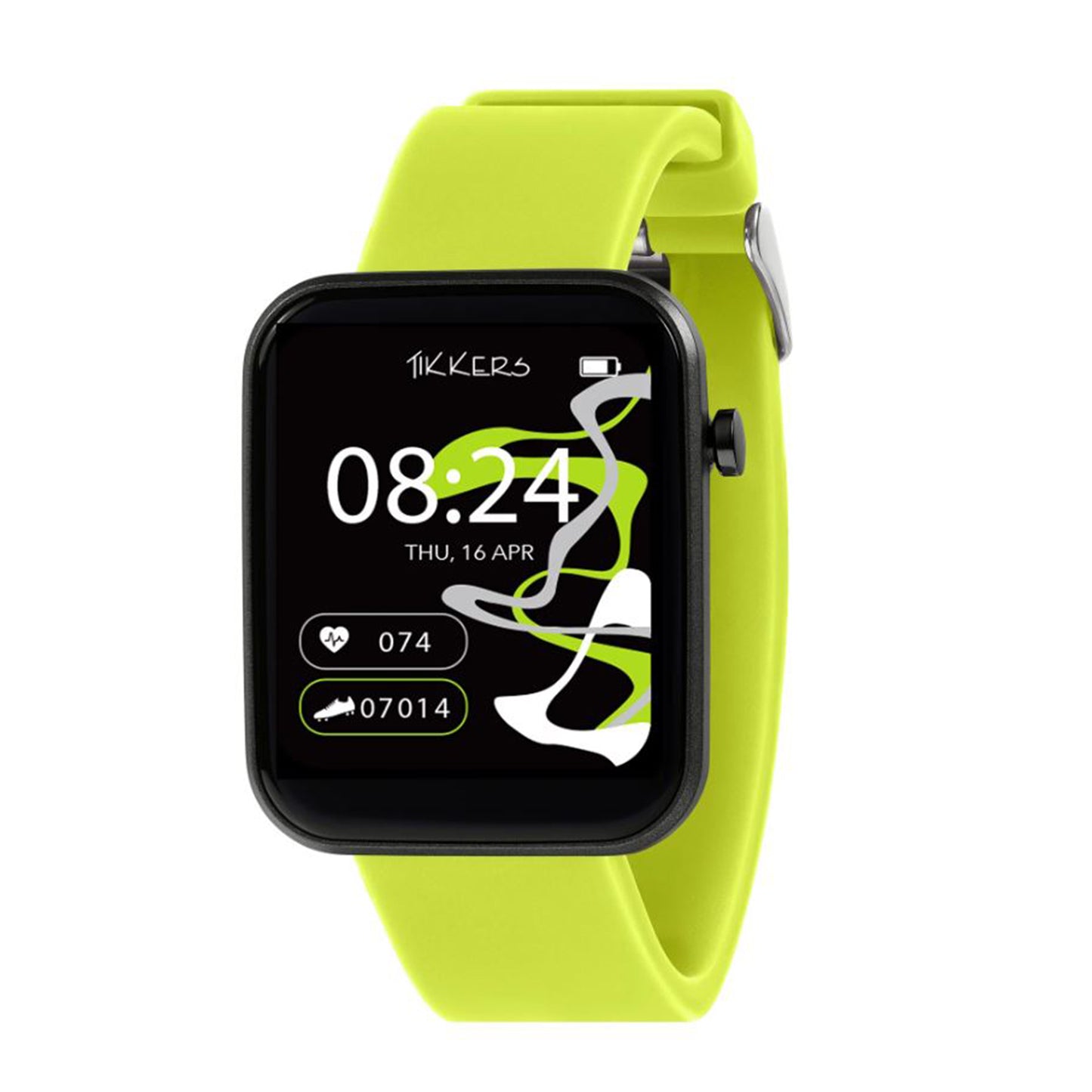 Tikkers Series 13 Green Silicone Strap Smart Watch - TKS13-026
