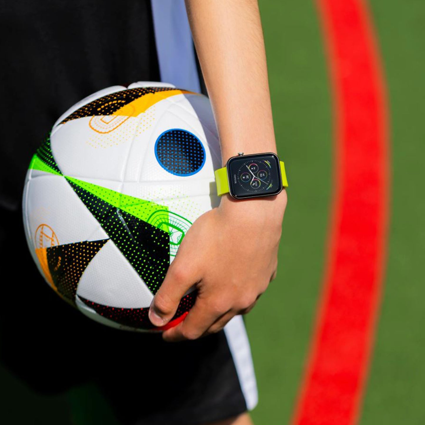 Tikkers Series 13 Green Silicone Strap Smart Watch - TKS13-026