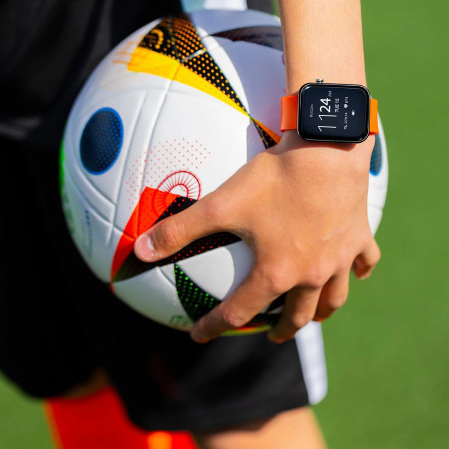 Tikkers Series 13 Orange Silicone Strap Smart Watch - TKS13-0027