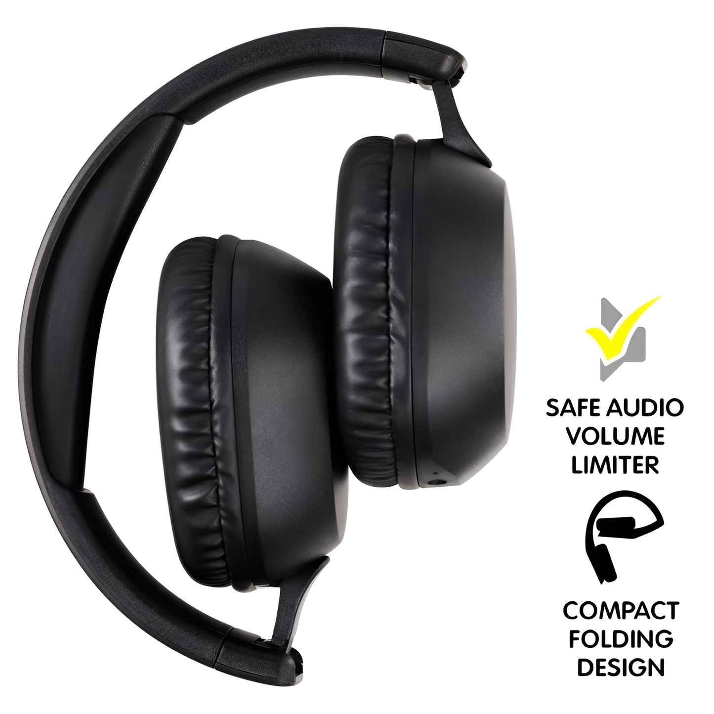 Tikkers Smart Series 13 - Black Fabric Strap Smart Watch & Headphone Set TKS13-0033- Gift Set