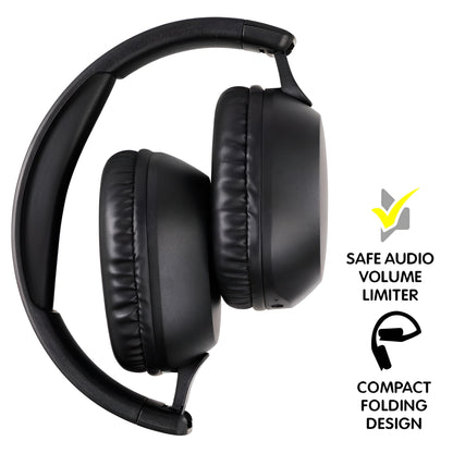 Tikkers Smart Series 13 - Black Fabric Strap Smart Watch & Headphone Set TKS13-0033- Gift Set