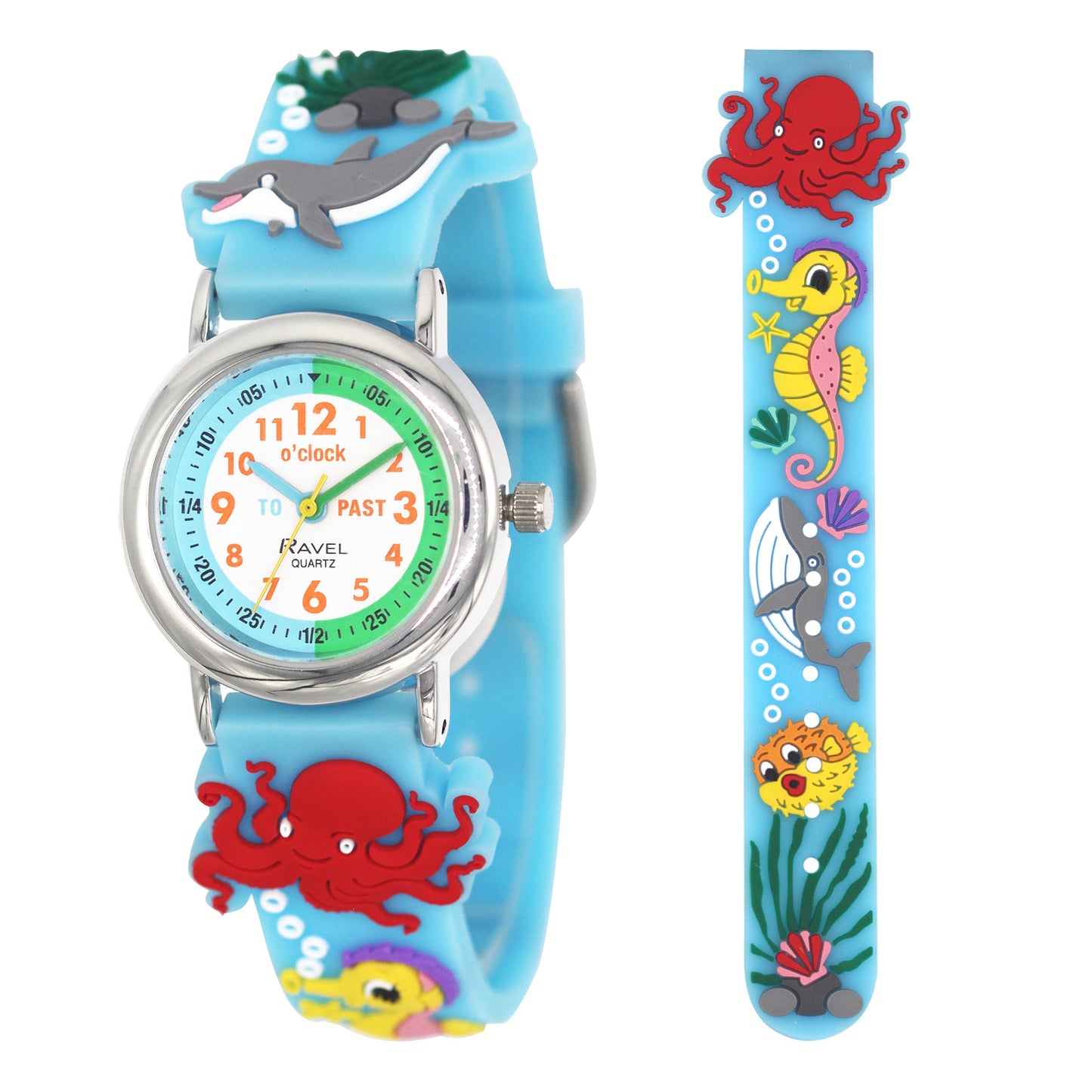 Ravel-Kid's Cartoon Time-Teacher Watch-R1513.98