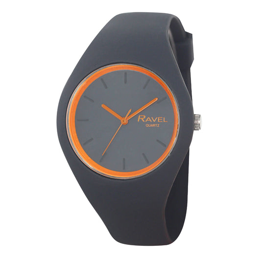 Unisex Comfort Fit Silicone Watch - Lilac-R1804.13